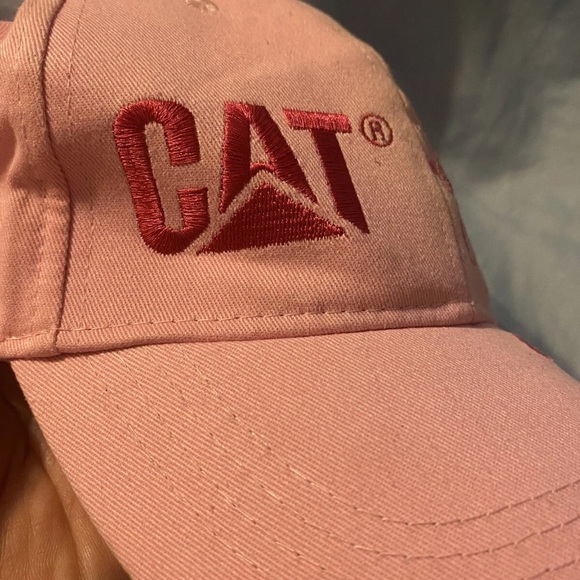CAT pink floral baseball hat - Picture 2 of 6